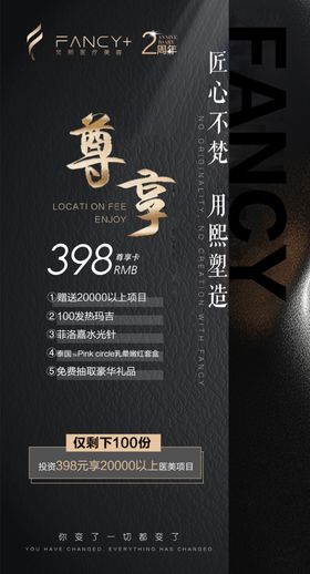 医美招商海报