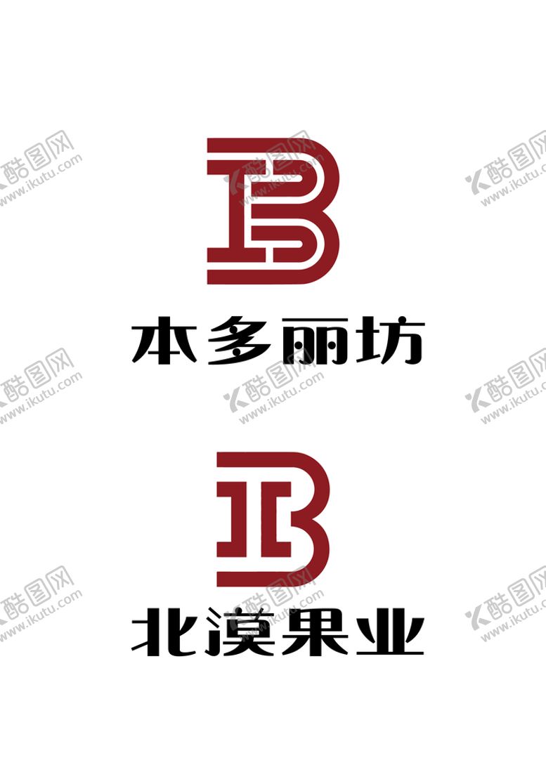 编号：37887801200254588076【酷图网】源文件下载-创意双线字母b设计