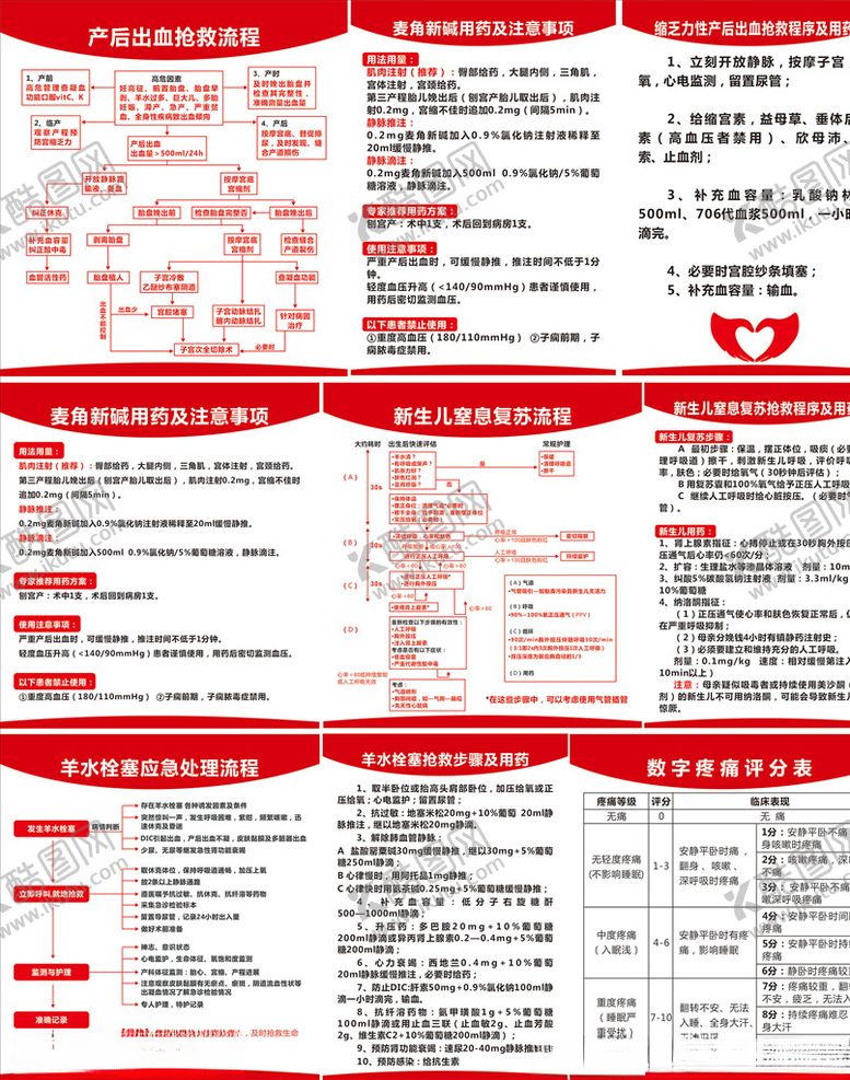 编号：13823105171745431408【酷图网】源文件下载-产后出血抢救新生儿窒息复苏
