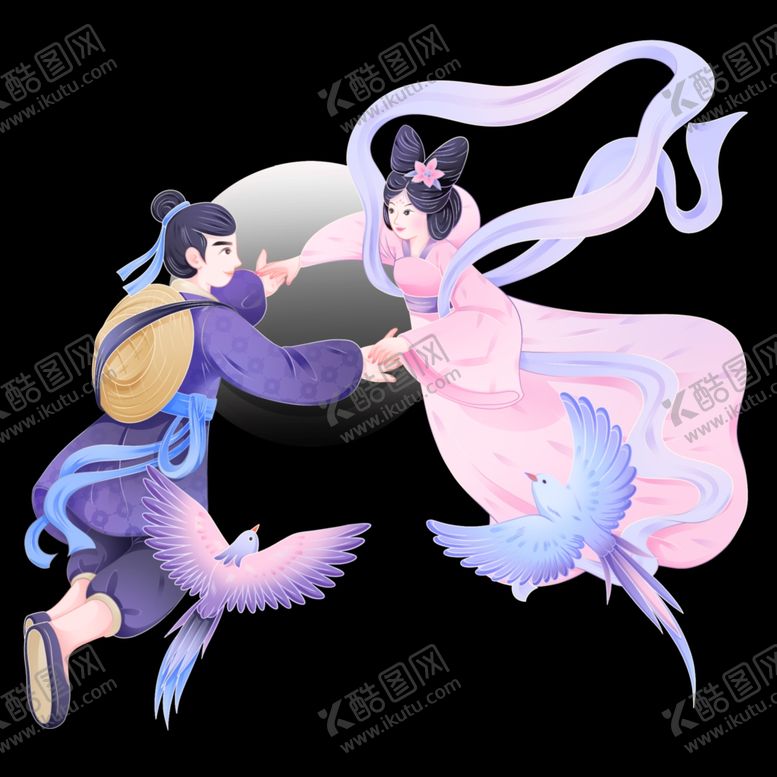 编号：74630202181513234735【酷图网】源文件下载-牛郎织女