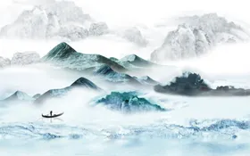 国画山水图赏山水山水
