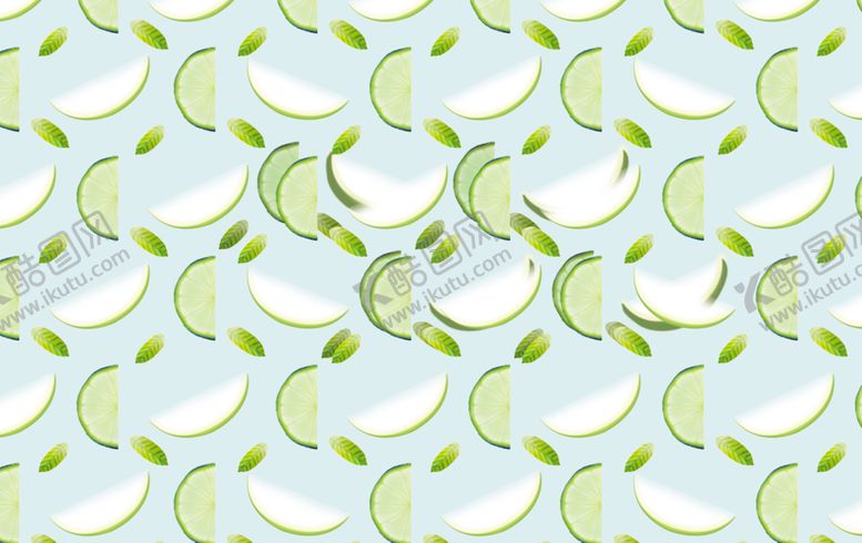 编号：36297910090050113068【酷图网】源文件下载-绿底柠檬