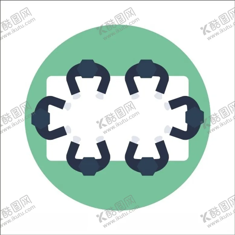 编号：26679412180037074955【酷图网】源文件下载-团队图标