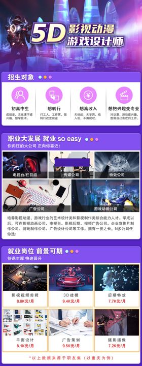 梦幻紫色系网页界面设计