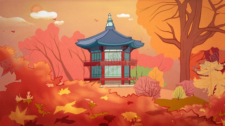 编号：88422309241902306052【酷图网】源文件下载-中国风建筑插画