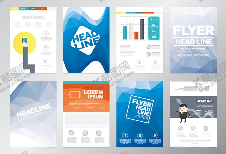编号：42384104012016147561【酷图网】源文件下载-多样传单设计模板展示