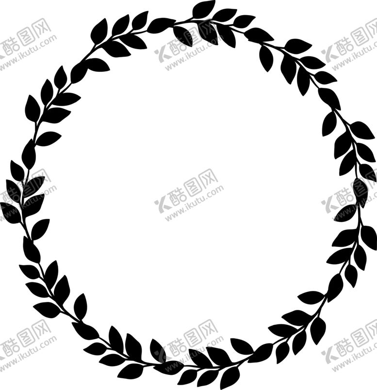 编号：25736705110530317662【酷图网】源文件下载-圆形花环