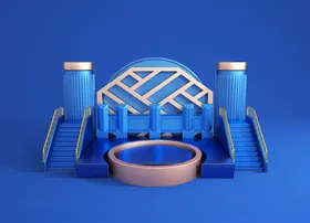 C4D装置艺术模型
