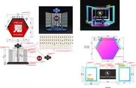 多样创意舞台金鼓三轮