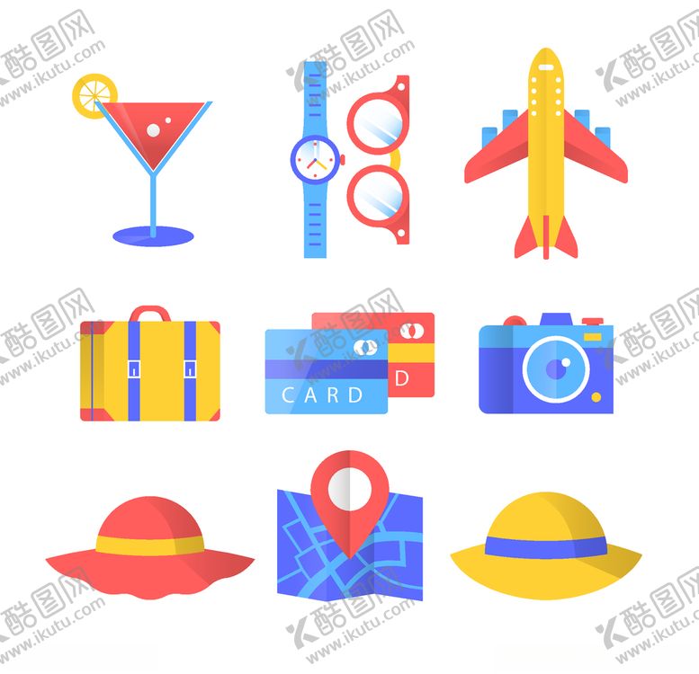 编号：35953606281937527460【酷图网】源文件下载-旅行元素