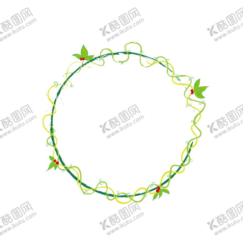 编号：66777309201123241333【酷图网】源文件下载-植物边框