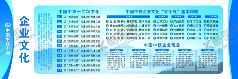 编号：86757407031428334881【酷图网】源文件下载-中铁企业文化
