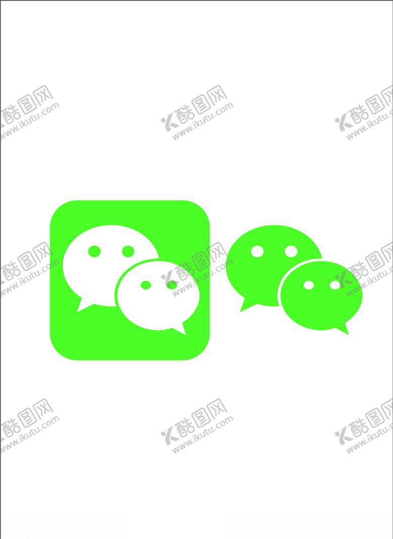 编号：75978609140658577087【酷图网】源文件下载-微信图标logo