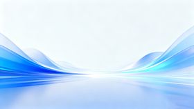 蓝色渐变动感线条背景