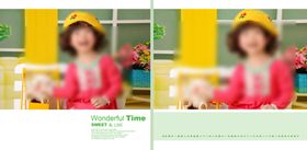 开心小公主幼儿少儿纪念相册模板