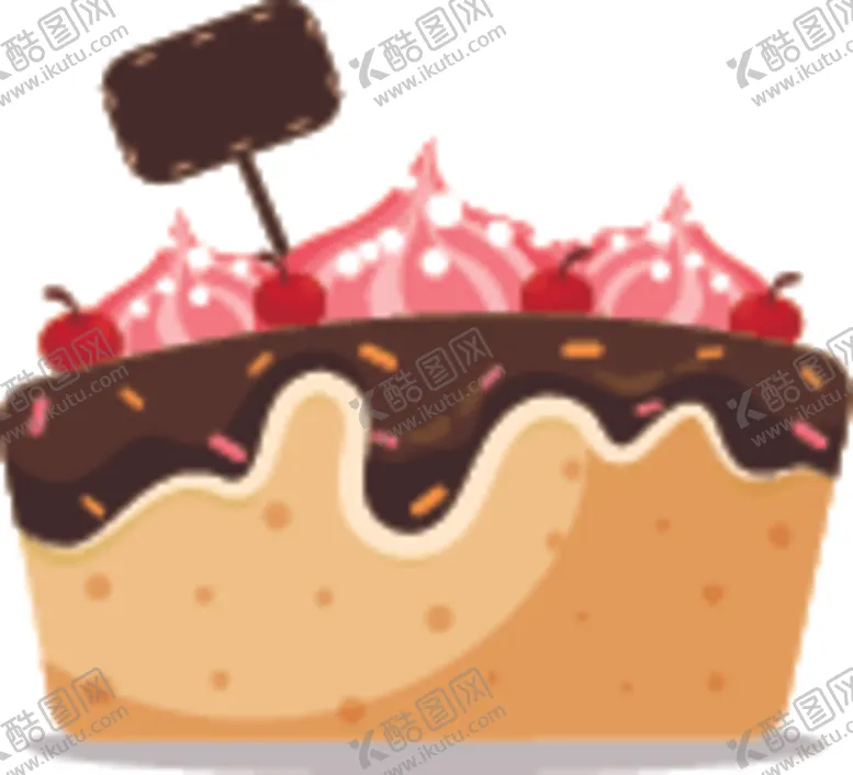 编号：47372509091944572055【酷图网】源文件下载-巧克力蛋糕
