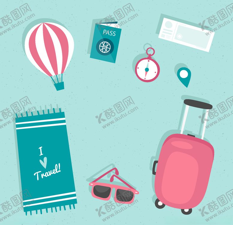 编号：83730809232001274071【酷图网】源文件下载-旅行元素