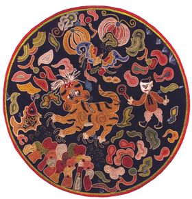汉服素材花古代花纹中国风