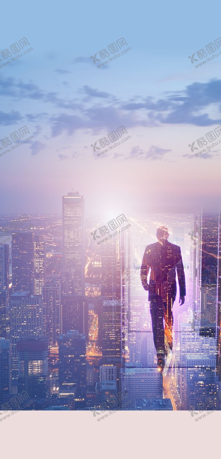 编号：99716910140213083642【酷图网】源文件下载-城市人物穿梭