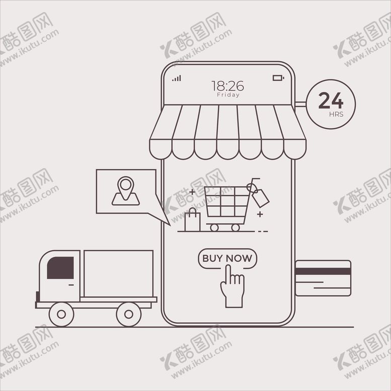 编号：50961511011858007262【酷图网】源文件下载-电商物流配送