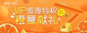 感恩节会员促销banner