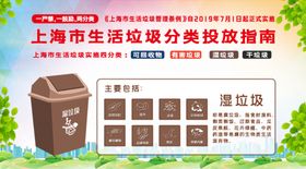 垃圾分类活动海报展板