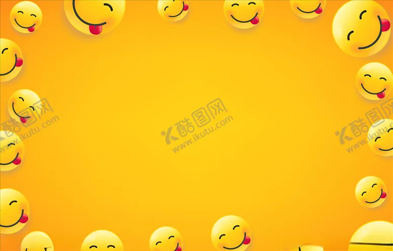 编号：38645607011646267861【酷图网】源文件下载-笑脸背景