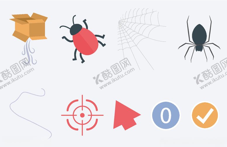 编号：61519009261419149607【酷图网】源文件下载-昆虫图标