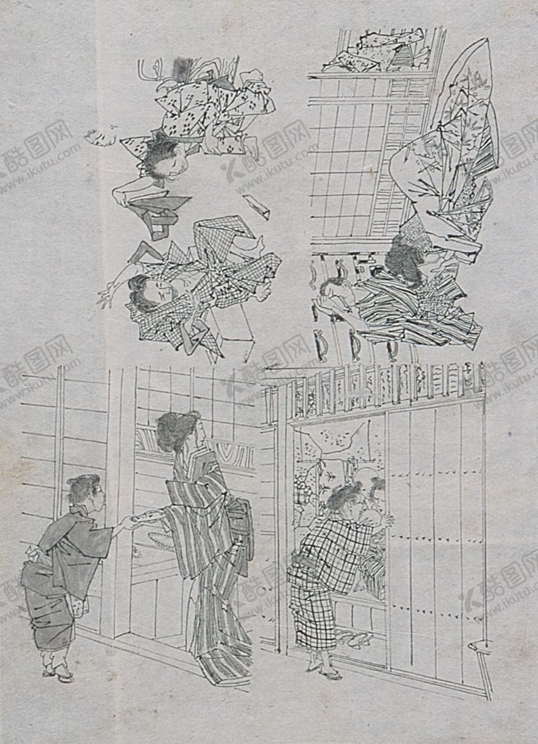 编号：65947105082350378452【酷图网】源文件下载-月冈芳年浮世绘