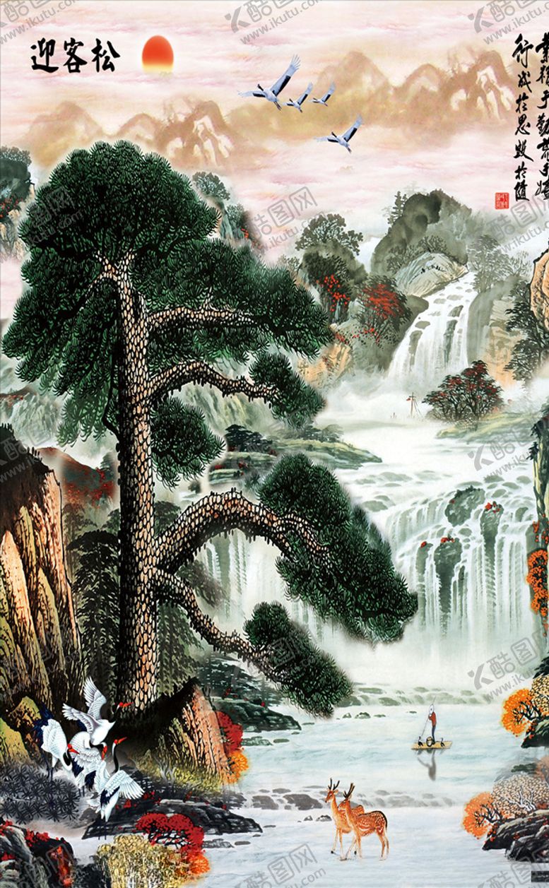 编号：47887005181514323847【酷图网】源文件下载-装饰画玄关图