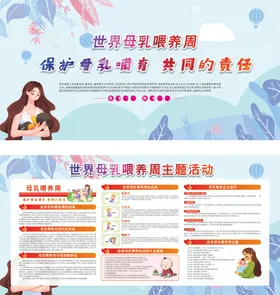 世界母乳喂养周保护母乳世界母乳喂养