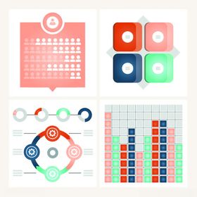 多样图表设计素材展示