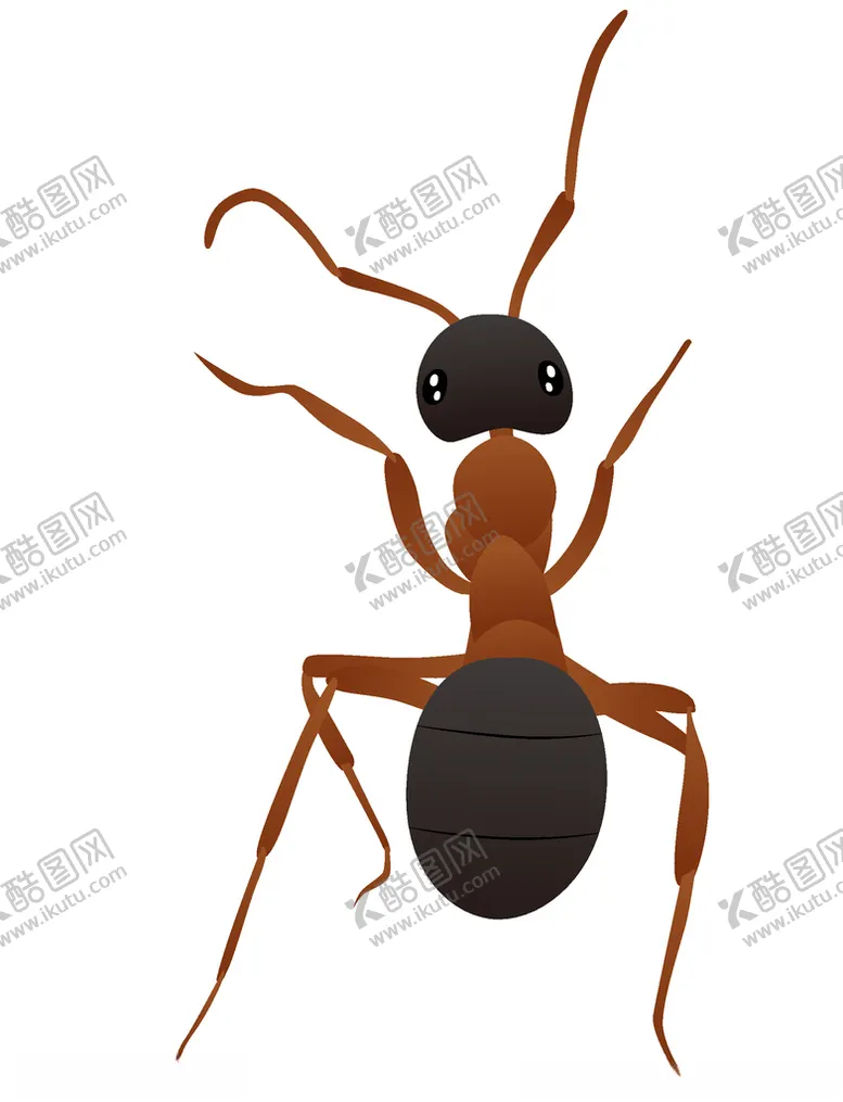 编号：77324904090436023458【酷图网】源文件下载-矢量卡通蚂蚁
