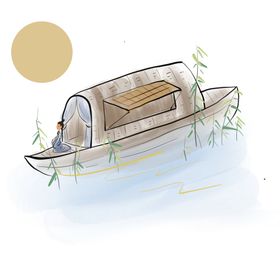 png小素材扇子中国风