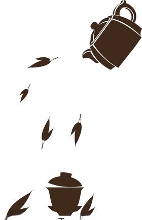 底纹边框山水画硅藻泥矢量