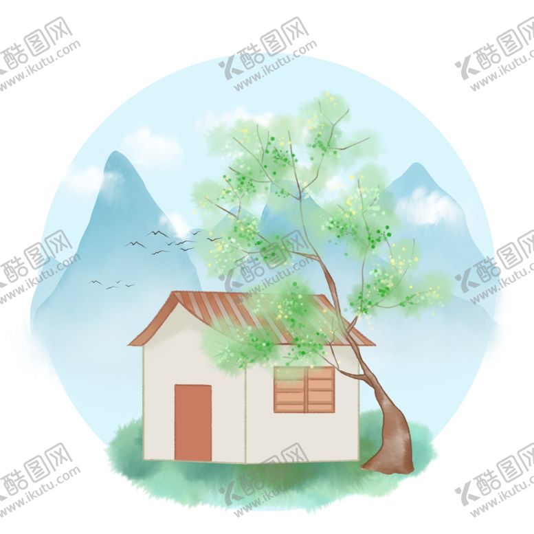 编号：76212610241547233561【酷图网】源文件下载-水墨山水