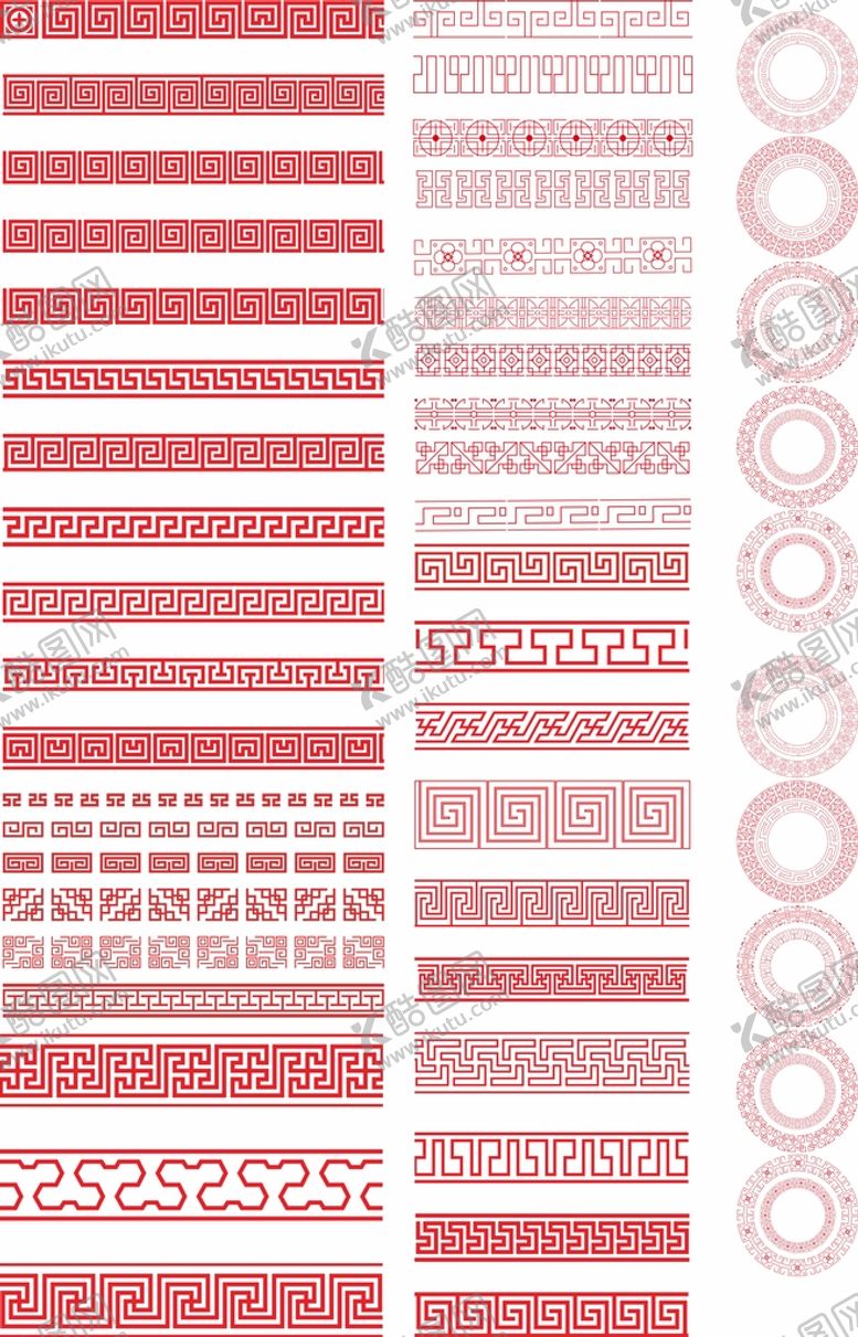编号：48257210201145508171【酷图网】源文件下载-矢量中式中国风古典边框