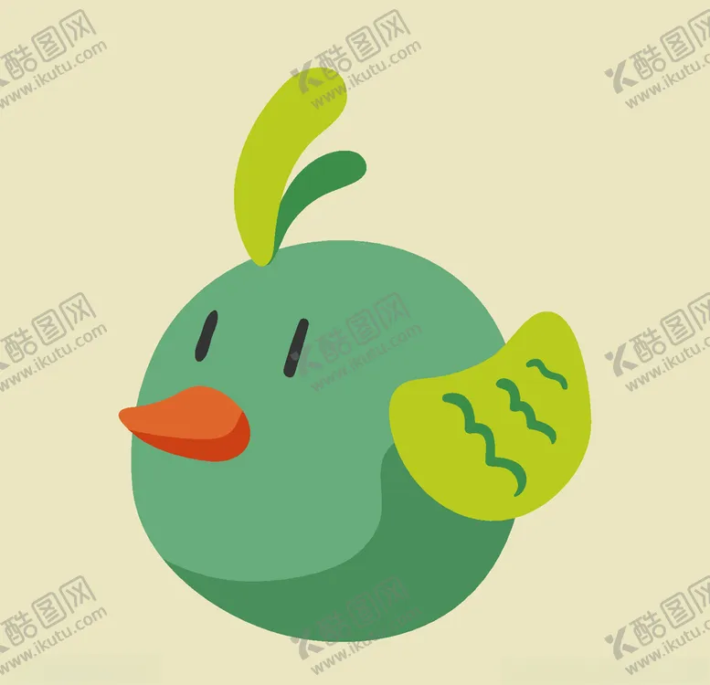 编号：56851107010615175869【酷图网】源文件下载-可爱卡通鸟儿