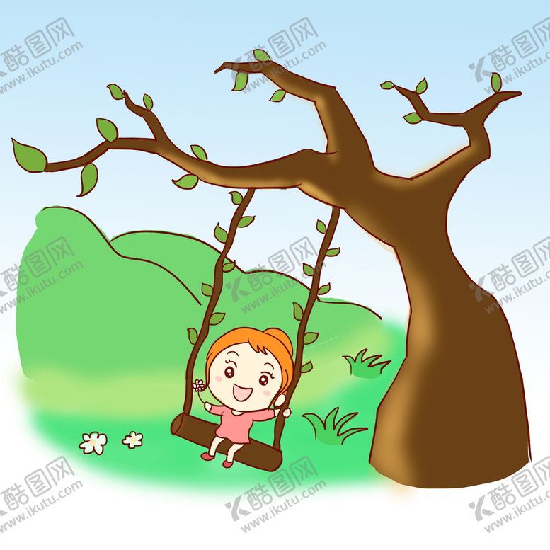 编号：86152009291413182357【酷图网】源文件下载-荡秋千
