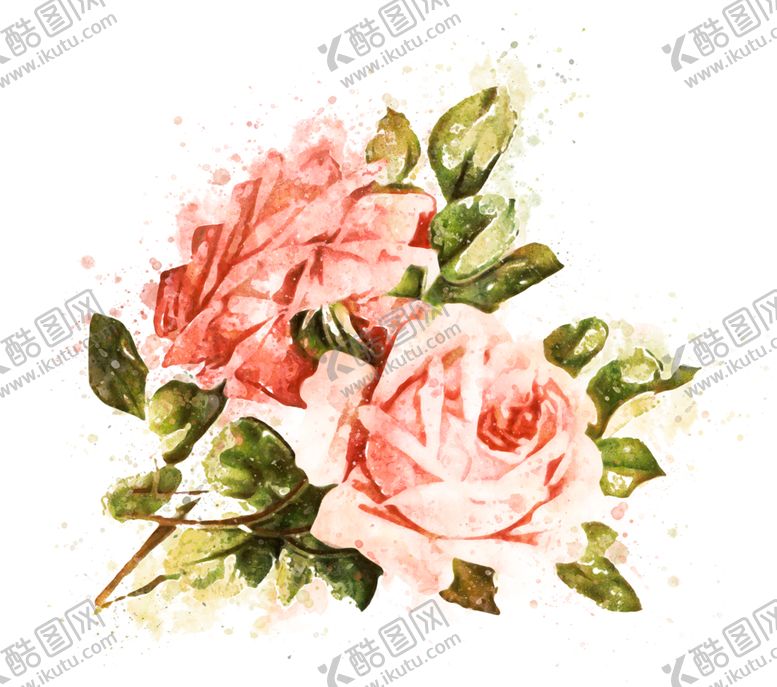 编号：27575610091641412020【酷图网】源文件下载-手绘花卉