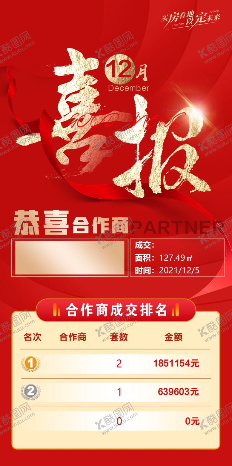 编号：39744104031813346326【酷图网】源文件下载-喜报