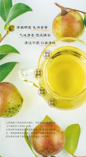 山茶油标签