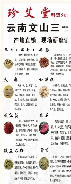 云南文山三七