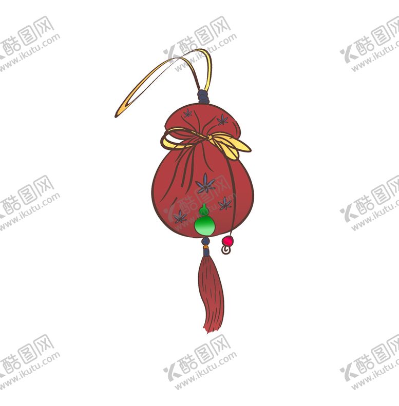 编号：83759210031737070471【酷图网】源文件下载-香包卡通插画  