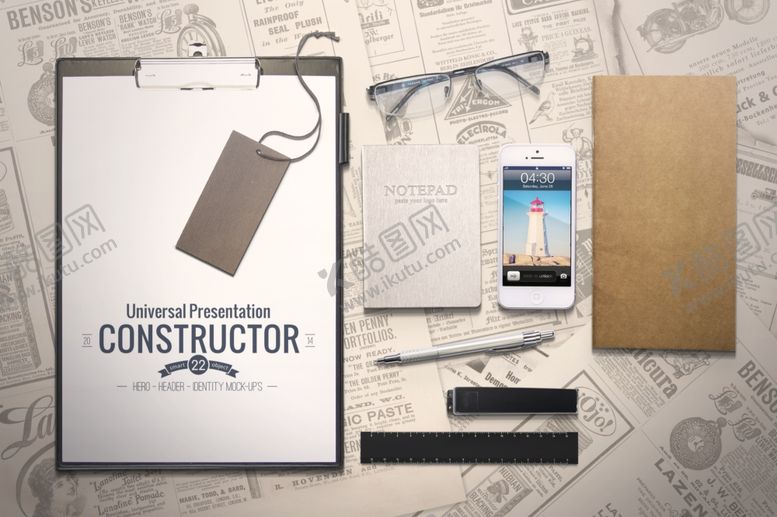 编号：85076010061627315841【酷图网】源文件下载-文具样机