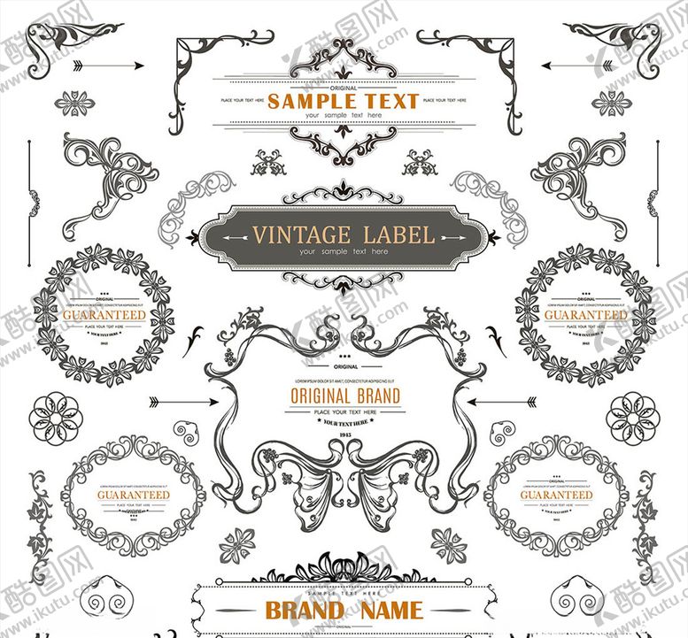 编号：86233309090341514919【酷图网】源文件下载-矢量花纹底纹