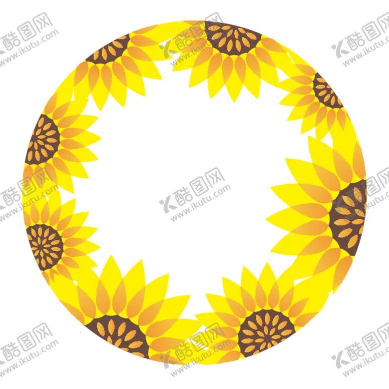 编号：71480607010137408513【酷图网】源文件下载-向日葵背景
