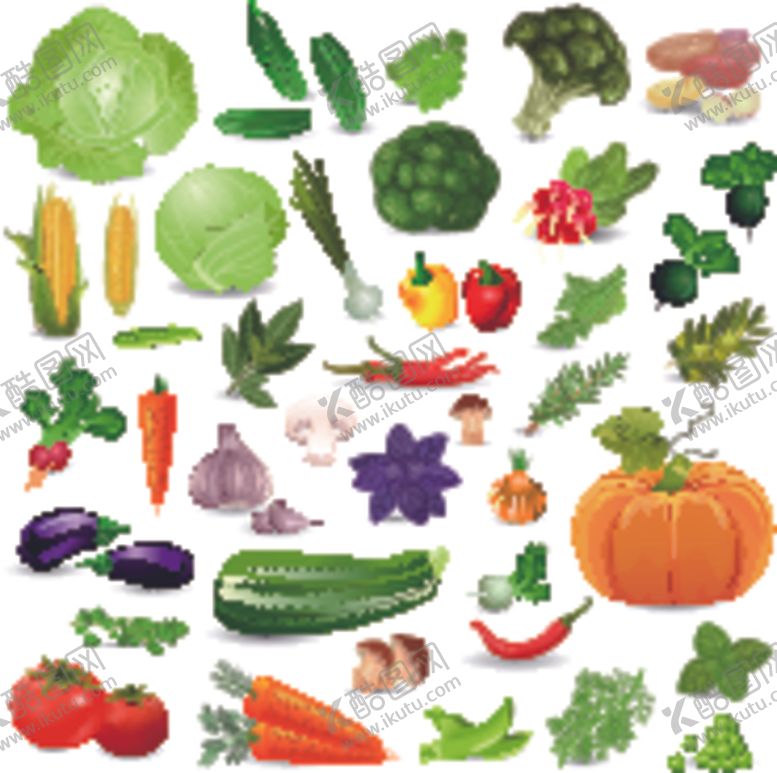 编号：86485110100444292838【酷图网】源文件下载-卡通蔬菜