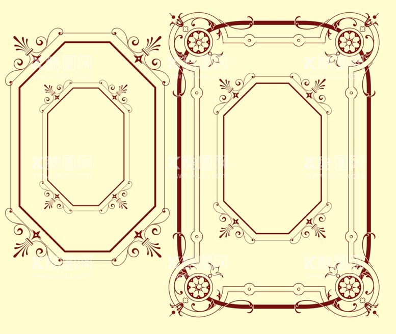 编号：28558411250050207690【酷图网】源文件下载-花纹边框