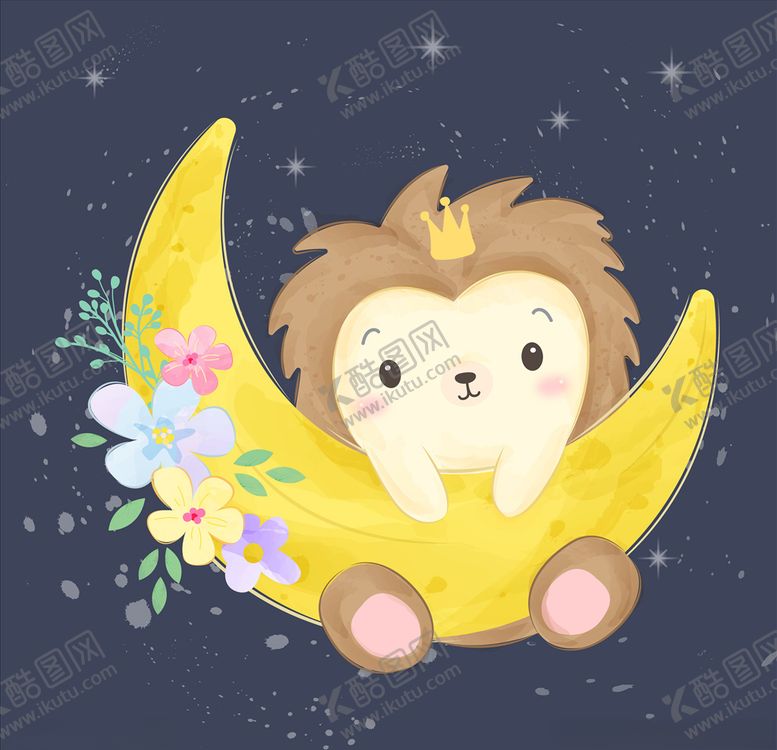 编号：66830706190405597951【酷图网】源文件下载-可爱刺猬
